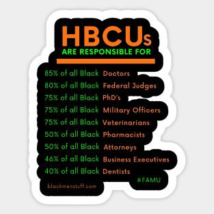 HBCUs are responsible for... FAMUly Sticker